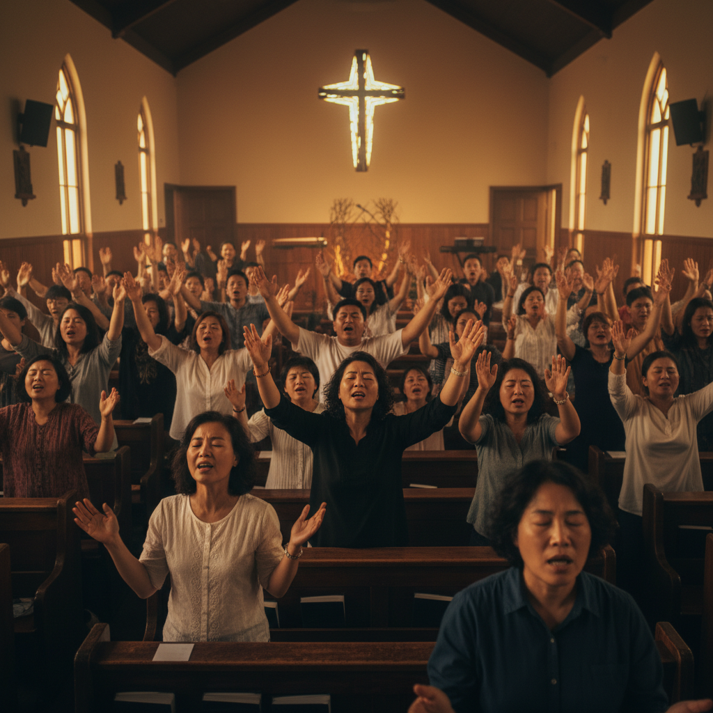 Live worship broadcast